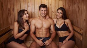 Sauna Surrender — A Romantic Engagement